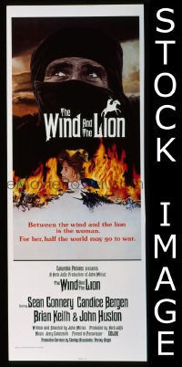 #507 WIND & THE LION insert '75 Connery 