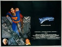 #214 SUPERMAN British quad '78 Chris Reeve