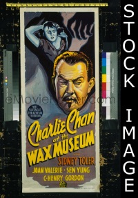 #2673 CHARLIE CHAN AT WAX MUSEUM Aust daybill 