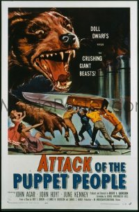 #7176 ATTACK OF THE PUPPET PEOPLE 1sh '58 AIP