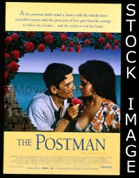 s090 POSTMAN DS one-sheet movie poster '95 Il Postino!