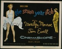 #193 7 YEAR ITCH title card55 Marilyn Monroe