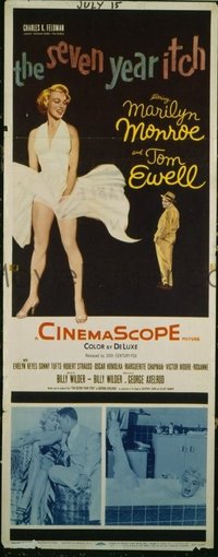 012 SEVEN YEAR ITCH paperbacked insert