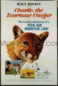 #083 CHARLIE THE LONESOME COUGAR 1sh '67 