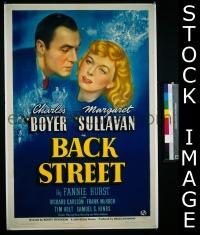 BACK STREET ('41) 1sheet