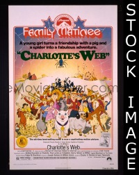 #1147 CHARLOTTE'S WEB 1shR74 animated classic 