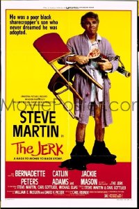 #3608 JERK 1sh '79 Steve Martin classic!