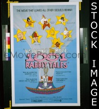 #7016 1001 RABBIT TALES 1sh '82 Bugs Bunny!
