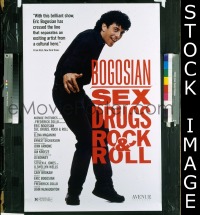 #317 SEX, DRUGS, ROCK & ROLL 1sh '91 Bogosian 