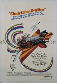 P375 CHITTY CHITTY BANG BANG one-sheet movie poster '69 Van Dyke