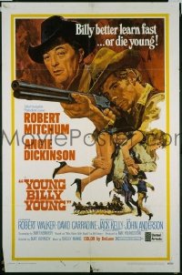 #8452 YOUNG BILLY YOUNG 1sh '69 Mitchum 