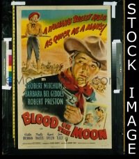 BLOOD ON THE MOON 1sheet