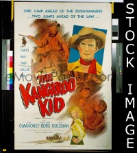 #446 KANGAROO KID 1sh '50 Pathe western 