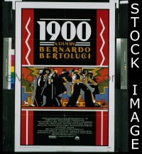 #7112 1900 1sh '77 Bertolucci, De Niro 
