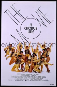A160 CHORUS LINE one-sheet movie poster '85 Michael Douglas