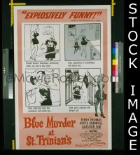 #7350 BLUE MURDER AT ST TRINIAN'S 1sh '57 