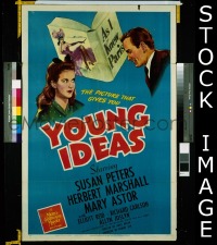 #837 YOUNG IDEAS 1sh '43 Herbert Marshall 