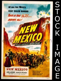 #501 NEW MEXICO 1sh '51 Lew Ayres 
