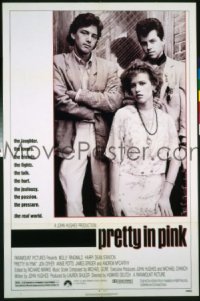 #561 PRETTY IN PINK 1sh '86 Molly Ringwald 