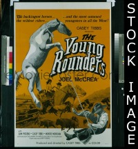 #779 YOUNG ROUNDERS 1sh '60s Casey Tibbs 