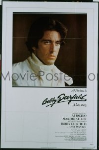 r231 BOBBY DEERFIELD one-sheet movie poster '77 Al Pacino, car racing!