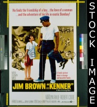 #7846 KENNER 1sh '68 Jim Brown, Robert Coote