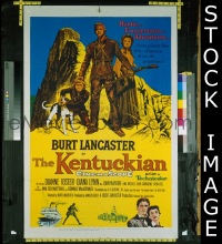 r859 KENTUCKIAN one-sheet movie poster '55 Burt Lancaster