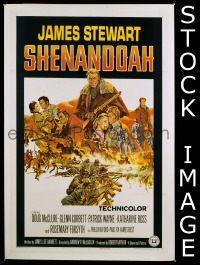 #8240 SHENANDOAH 1sh '65 James Stewart 