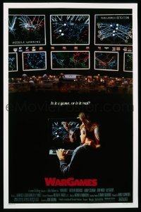 B123 WARGAMES one-sheet movie poster '83 Matthew Broderick