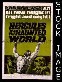 #240 HERCULES IN THE HAUNTED WORLD 1sh '64 