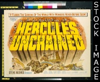 #583 HERCULES UNCHAINED 1/2sh 60 Steve Reeves 