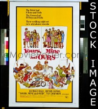 YOURS, MINE & OURS ('68) 1sheet