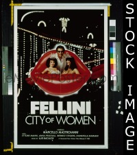 #7437 CITY OF WOMEN 1sh '80 Fellini 