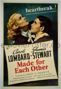 MADE FOR EACH OTHER ('39) 1sheet