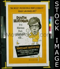 #389 MADIGAN'S MILLIONS 1sh 70 Dustin Hoffman 