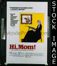 #242 HI MOM! 1sh '70 Robert De Niro 