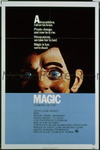 f586 MAGIC one-sheet movie poster '78 Anthony Hopkins, Ann-Margret