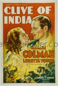 CLIVE OF INDIA 1sheet