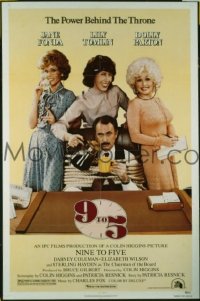 #032 9 TO 5 1sh '80 Parton, Fonda, Tomlin 