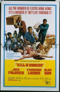 #7487 KILL A DRAGON 1sh '67 Jack Palance 