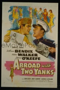 ABROAD WITH 2 YANKS 1sheet