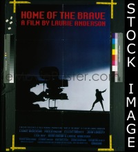 #178 HOME OF THE BRAVE: LAURIE ANDERSON 1sh 