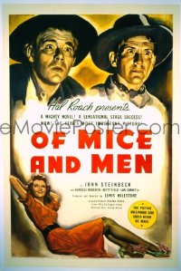 OF MICE & MEN ('40) 1sheet