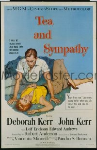 #9856 TEA & SYMPATHY 1sh '56 Deborah Kerr 