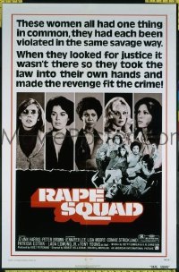 s122 RAPE SQUAD one-sheet movie poster '74 AIP, sex revenge!
