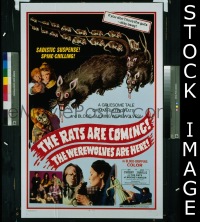 RATS ARE COMING THE WEREWOLVES ARE HERE 1sheet
