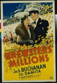 BREWSTER'S MILLIONS ('35) 1sheet