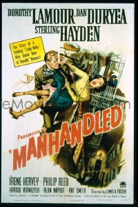 MANHANDLED ('49) 1sheet
