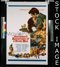 #0121 ADVENTURES OF A YOUNG MAN 1sh 62 Newman 