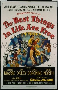 #8942 BEST THINGS IN LIFE ARE FREE 1sh '56 